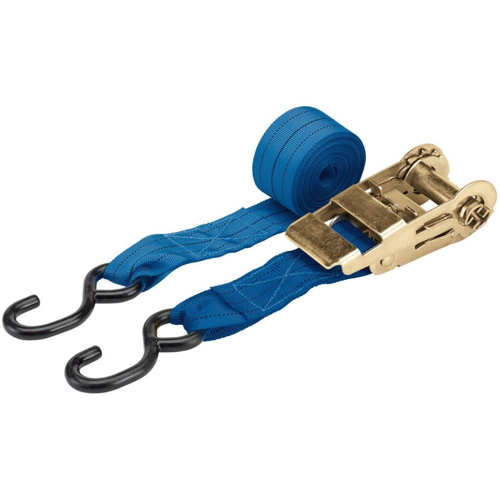 Draper Ratcheting Tie Down Straps, 5.4M X 50Mm, 1000Kg