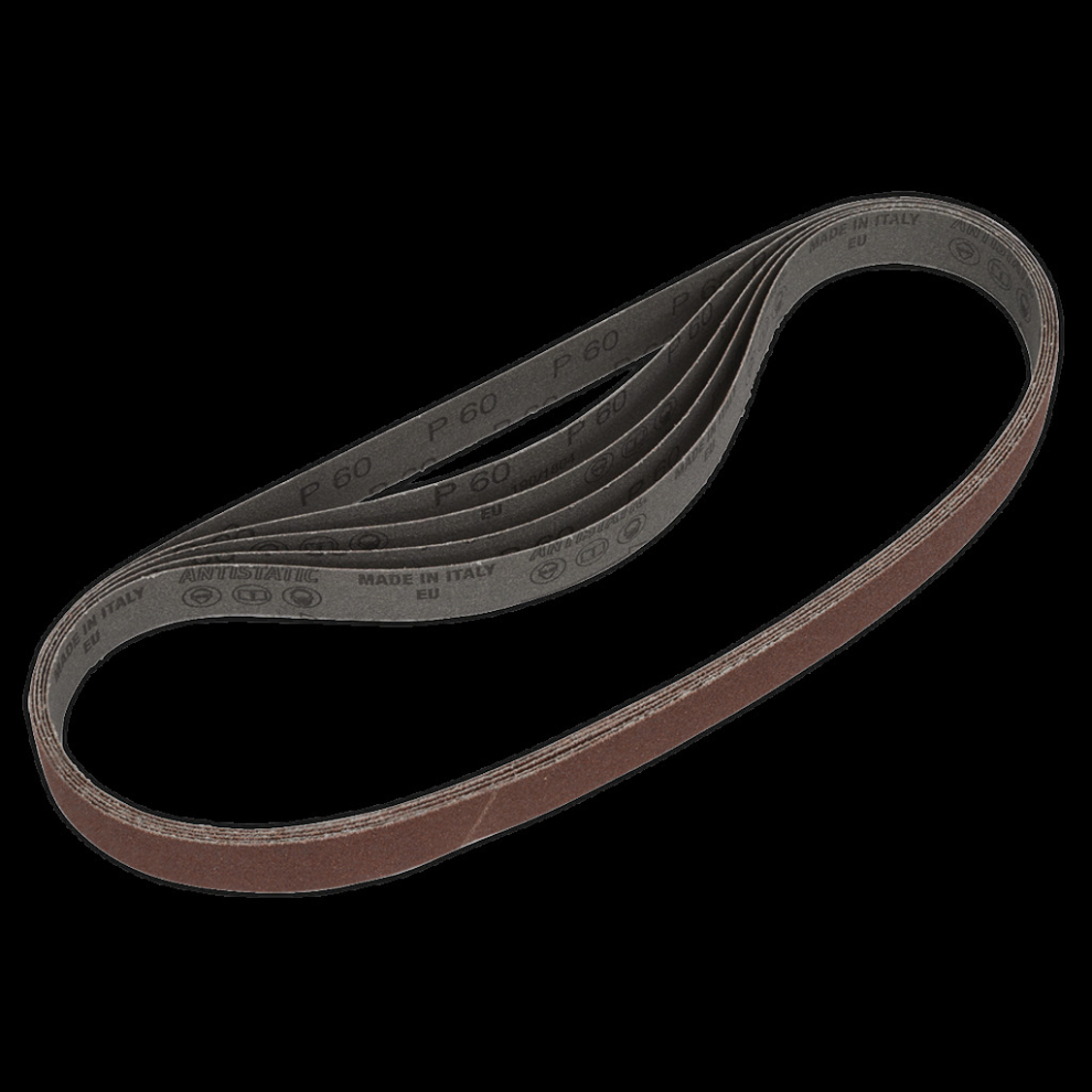 Sanding Belt 25 x 762mm 60Grit Pack of 5-image-OPC-P697BXK-NEW