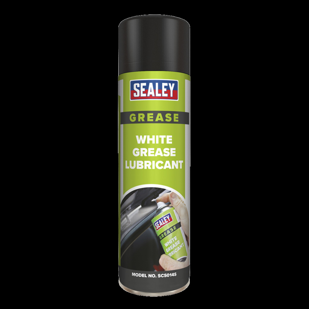 Sealey White Grease Lubricant 500Ml