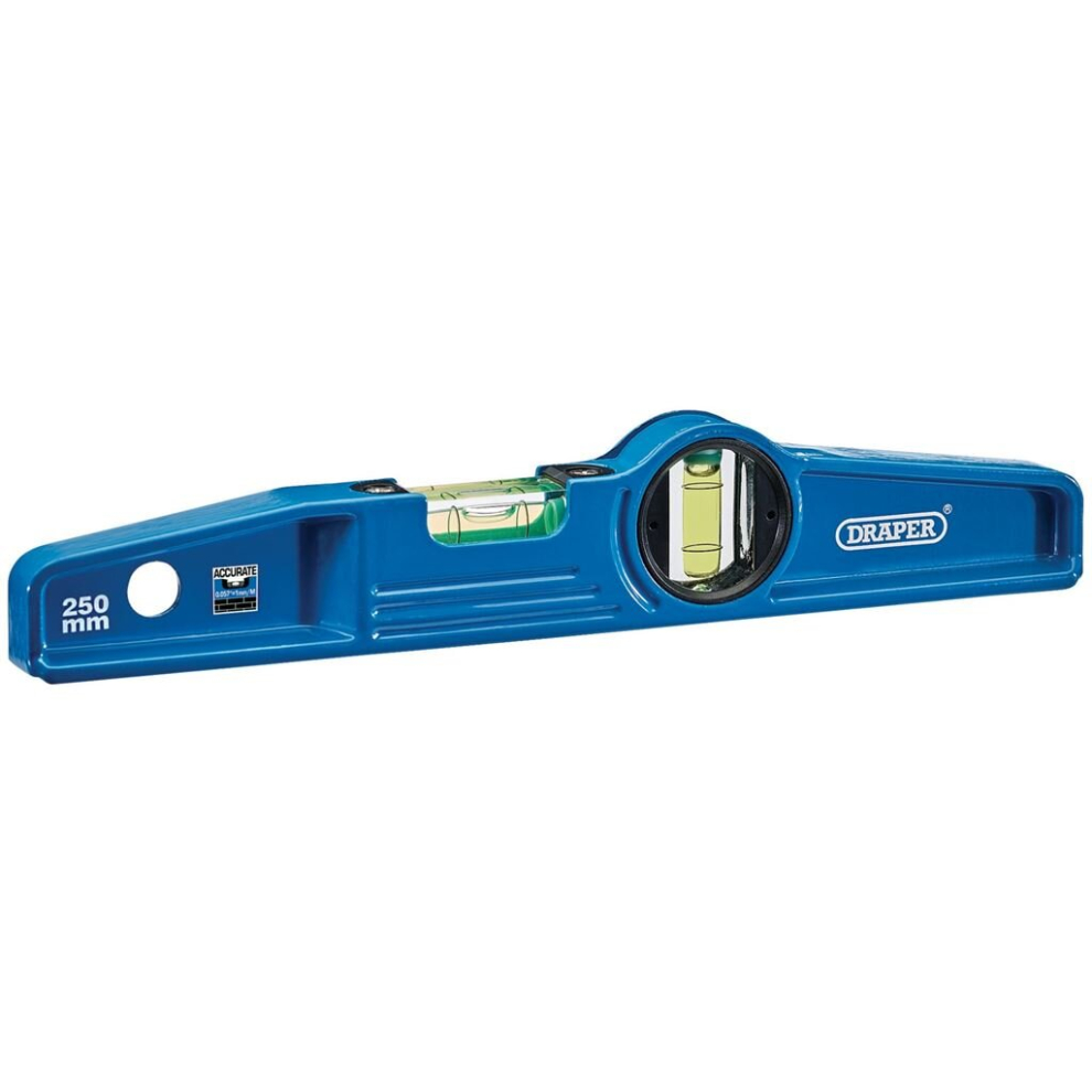 Cast Boat Level, 250mm, Blue