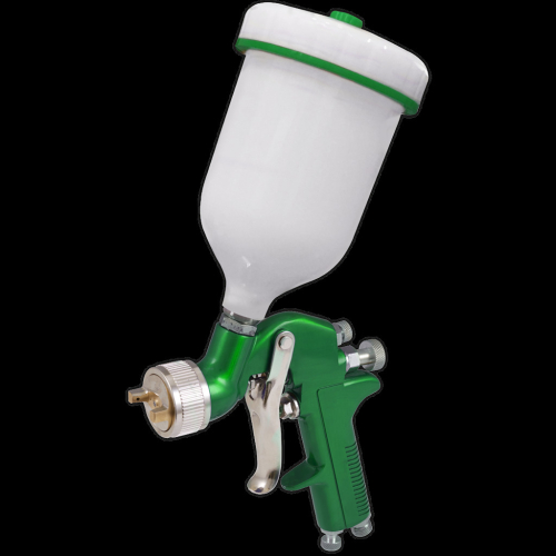 Sealey Gravity Feed Spray Gun 1.7mm Set-Up