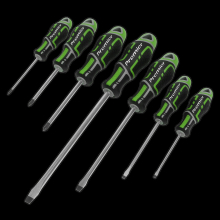 Screwdriver Set 7pc GripMAX® - Hi-Vis Green