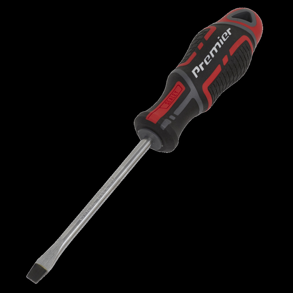 Sealey Screwdriver Slotted 6 X 100Mm Gripmax®