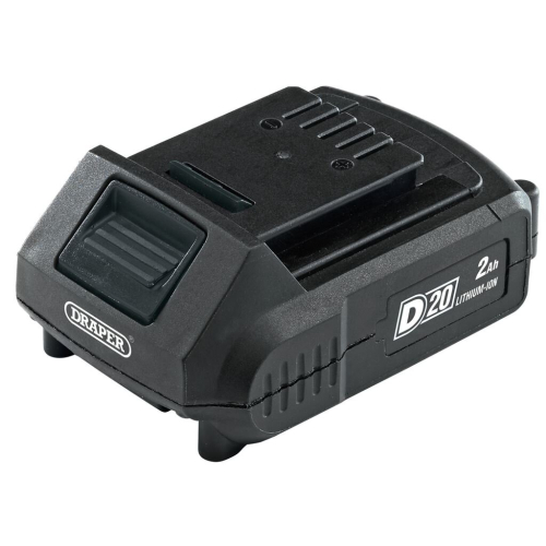 Draper D20 20V Li-ion Battery, 2.0Ah