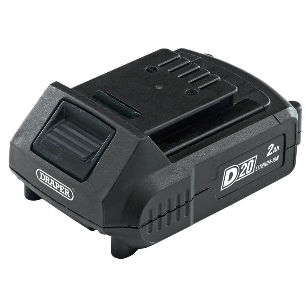 Draper D20 20V Li-Ion Battery, 2.0Ah
