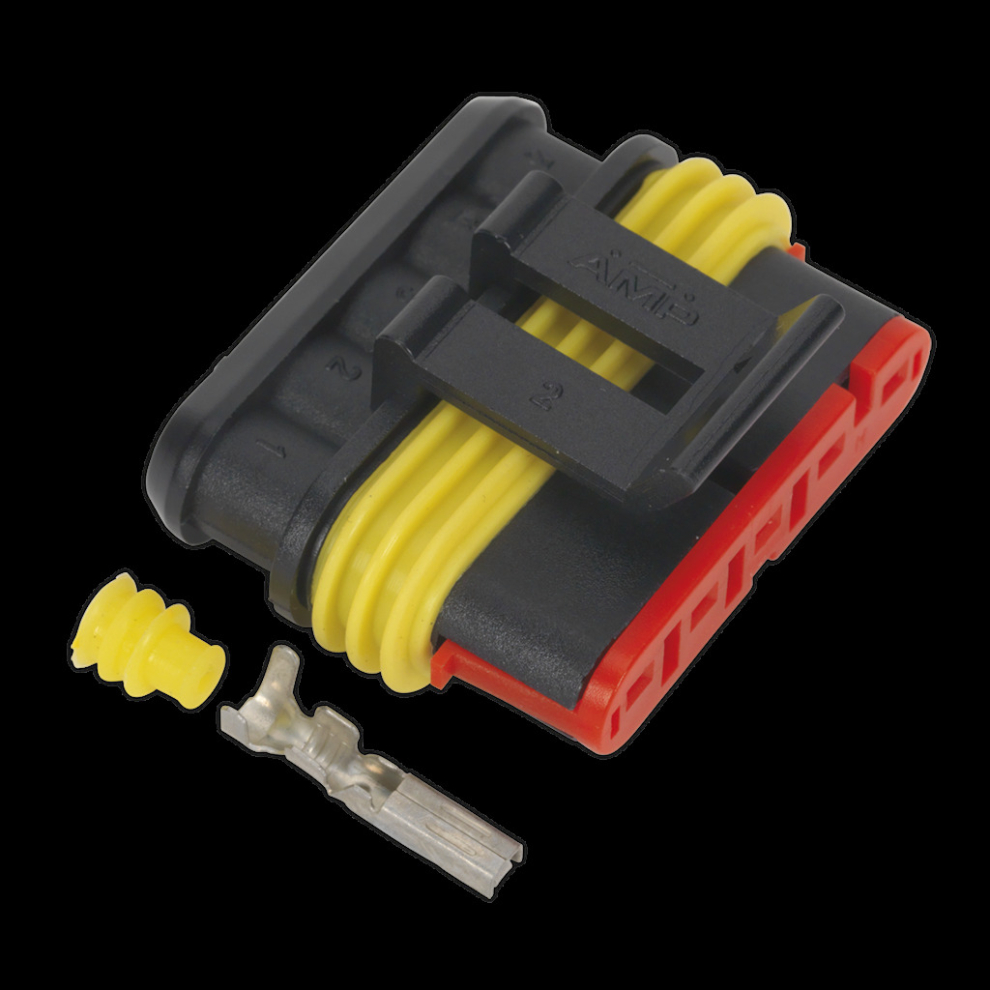 Superseal Female Connector 5-Way Pack of 3