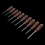 Sealey Screwdriver Set 10pc TRX-Star* GripMAX® - Red 1
