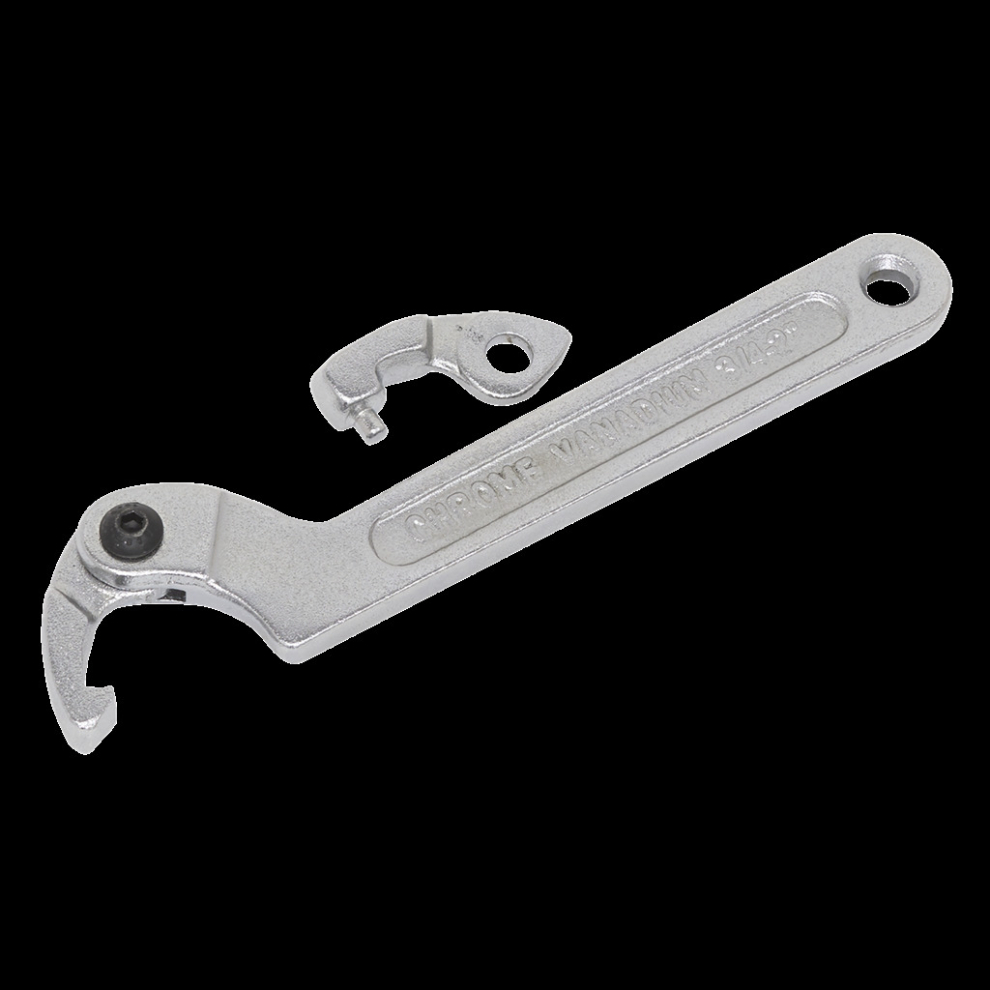 Adjustable C Spanner - Hook & Pin Wrench Set 3Pc 19-51Mm 5054511693737
