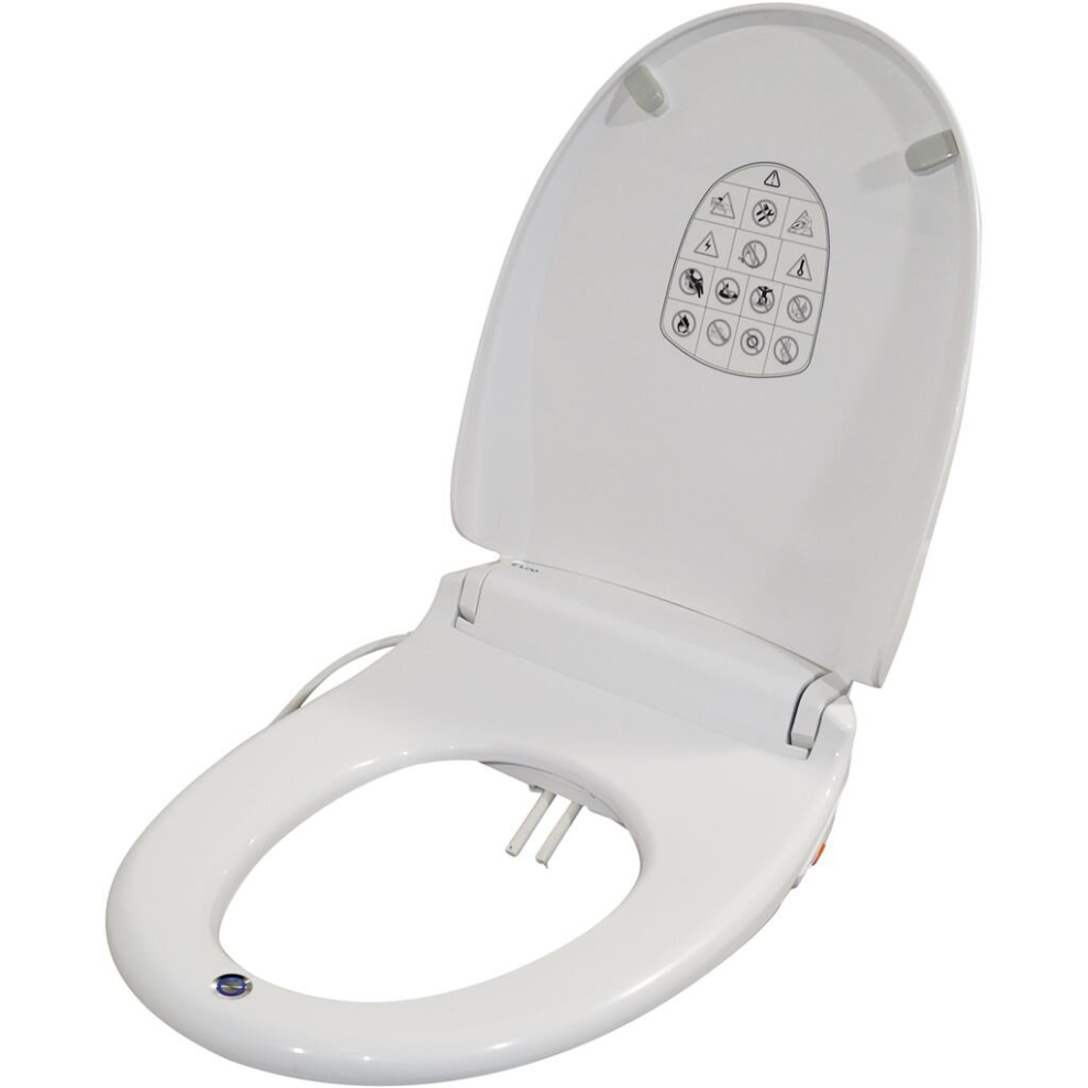 E Loo Toilet Seat With Bidet Cleaning Featuring A Warm Air Dryer, Night Light And Heated Seat Comfort Function 5021196803089