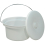 5 L Commode Bucket and Lid 1
