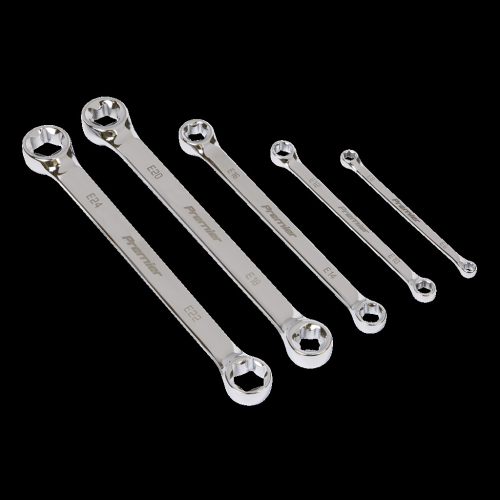 Sealey TRX-Star* Double End Spanner Set 5pc