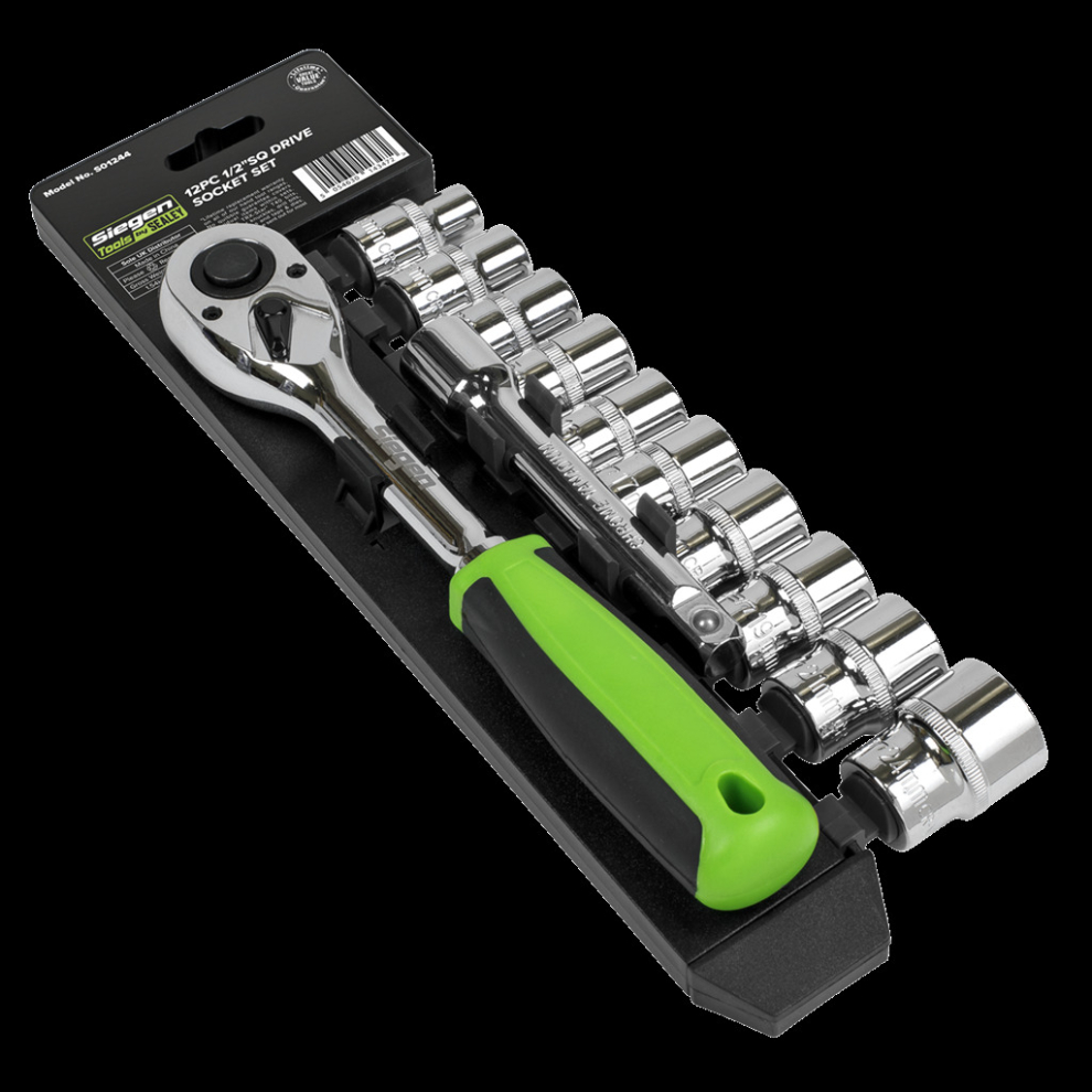 Socket Set 12Pc 1/2"Sq Drive Walldrive® Metric 5054630143472
