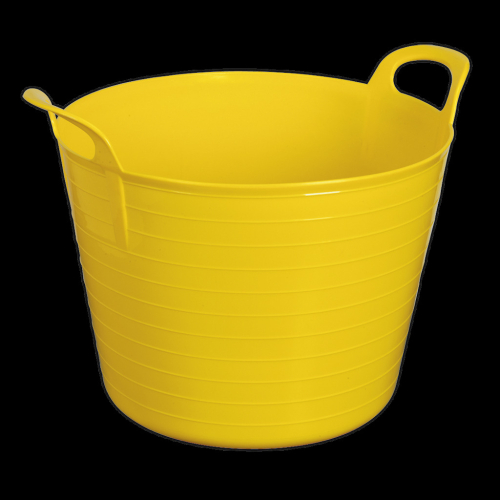 Sealey Heavy-Duty Flexi Tub 40L - Yellow