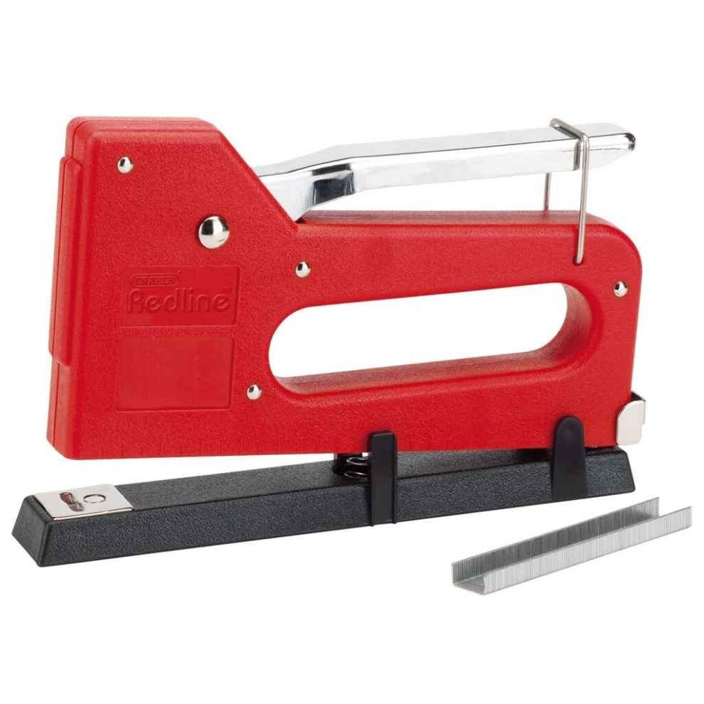 Draper Redline Staple Gun/Tacker, 100 x Staples