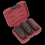 Sealey Deep Weighted Impact Socket Set 1/2"Sq Drive 3pc 1