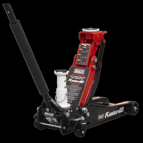 Sealey Trolley Jack 2/3 Tonne Low Profile/High Lift with Rocket Lift