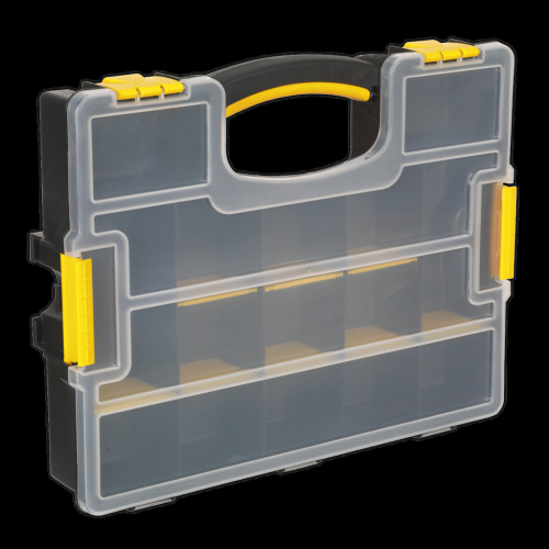 Sealey Parts Storage Case with Removable Compartments - Stackable