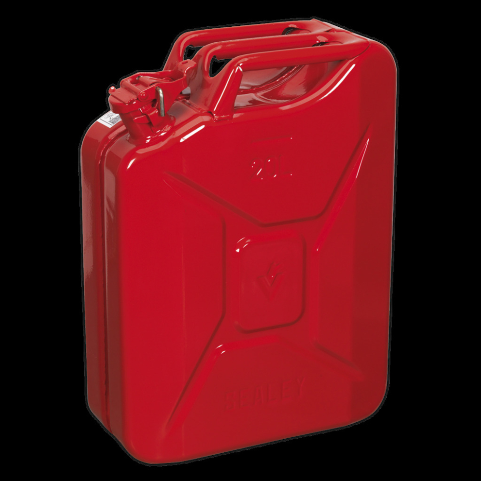 Sealey Jerry Can 20L - Red