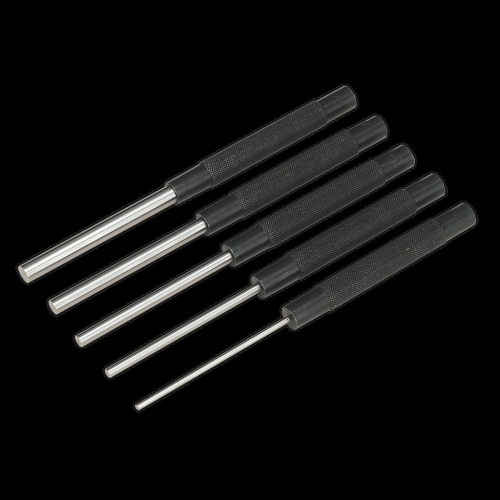 Sealey Parallel Pin Punch Set 5pc Long Pattern