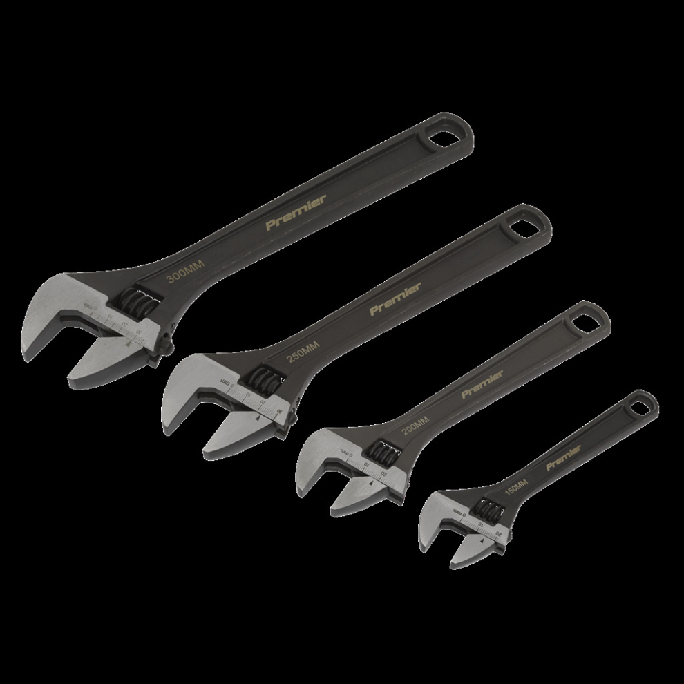 Adjustable Wrench Set 4pc