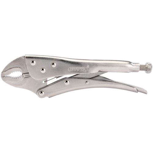 Draper Curved Jaw Self Grip Pliers, 220mm