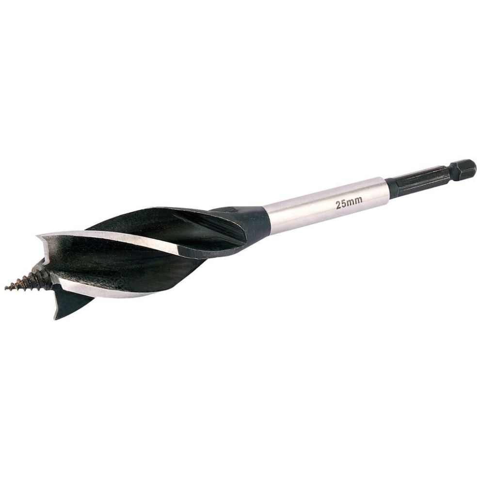 Draper 4 Fluted Auger Bit, 25 X 165Mm