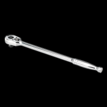 Ratchet Wrench Long Pattern 300mm 3/8"Sq Drive Pear-Head Flip Reverse
