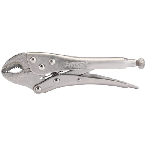 Draper Curved Jaw Self Grip Pliers, 185mm
