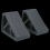 Sealey Rubber Wheel Chocks - Pair 1