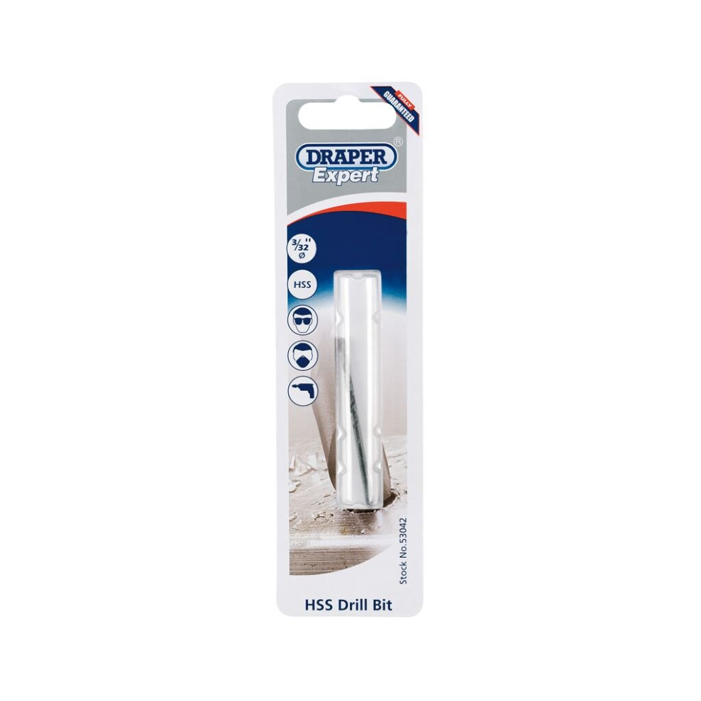 Draper Hss Drill Bit, 3/32""