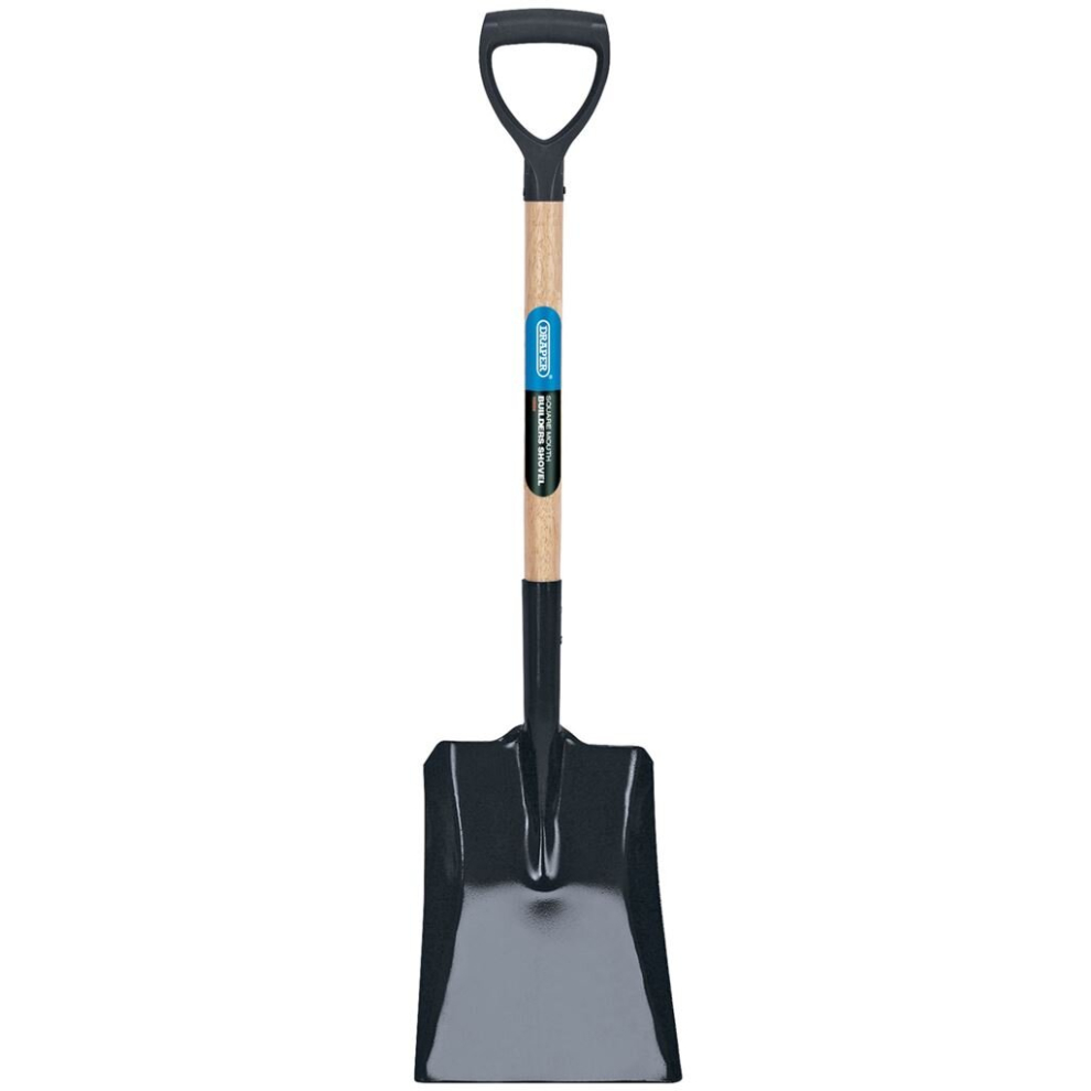 Carbon Steel Square Mouth Builders Shovel with Hardwood Shaft