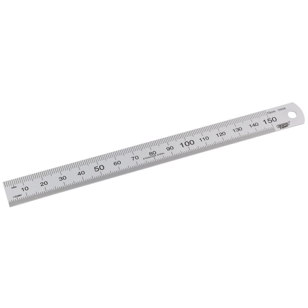 Stainless Steel Rule, 150Mm/ 6"" 5010559226702