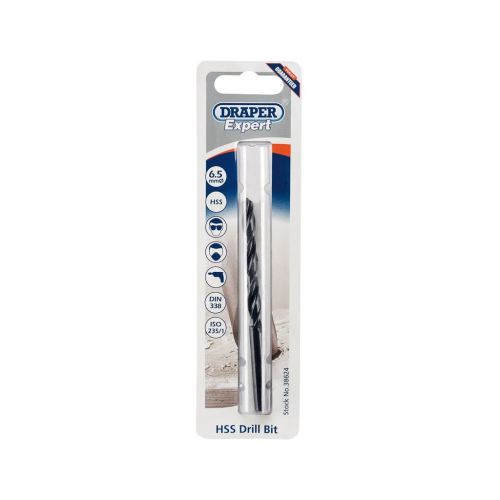 Draper HSS Drill Bit, 6.5mm