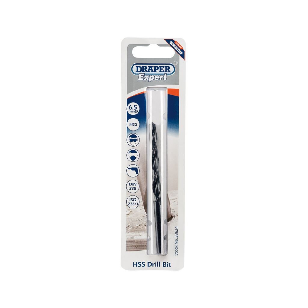 Draper Hss Drill Bit, 6.5Mm