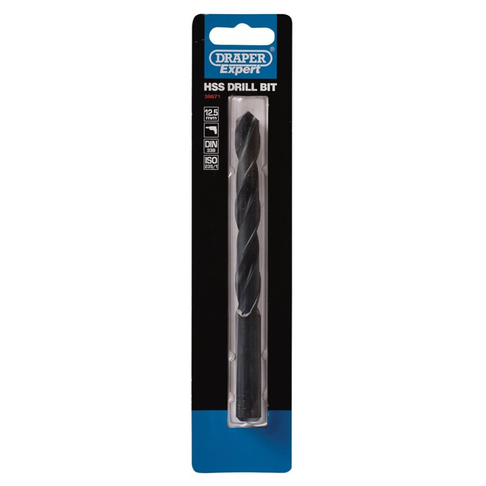 Draper Hss Drill Bit, 12.5Mm