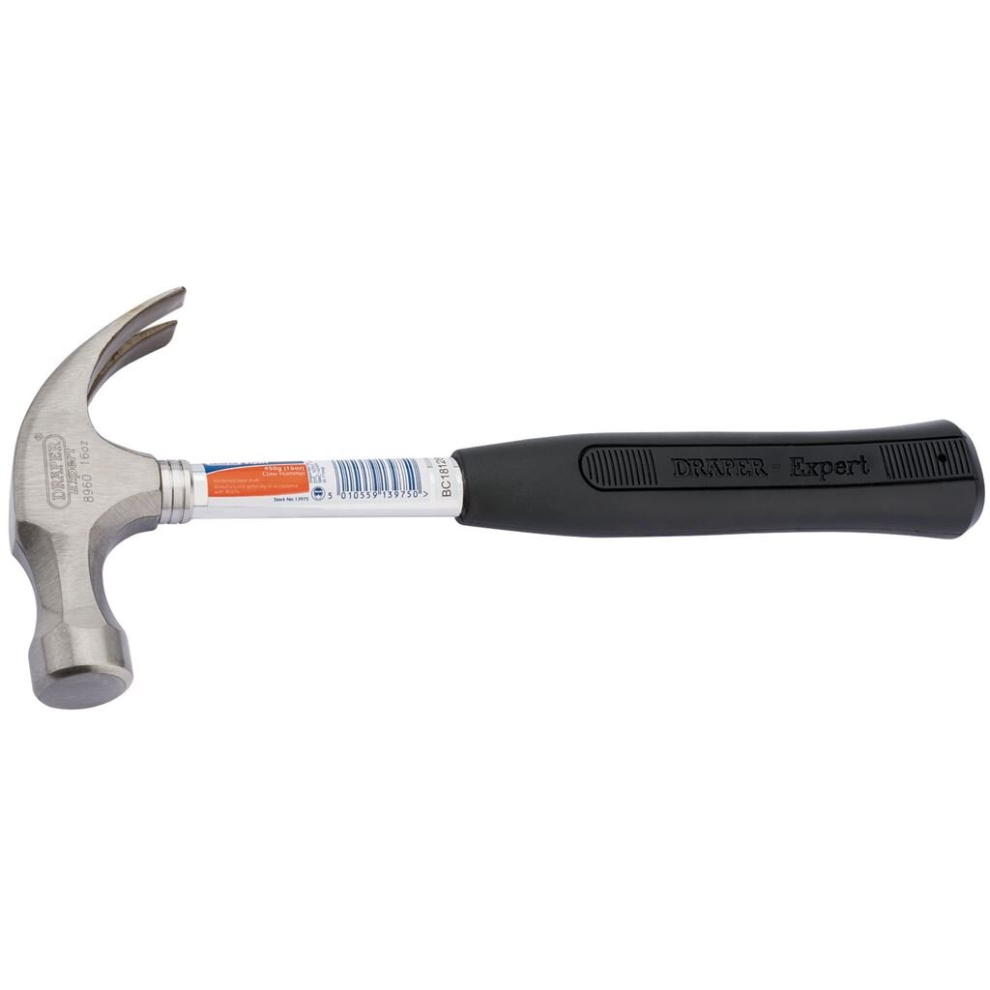 Draper Expert Claw Hammer, 450g/16oz