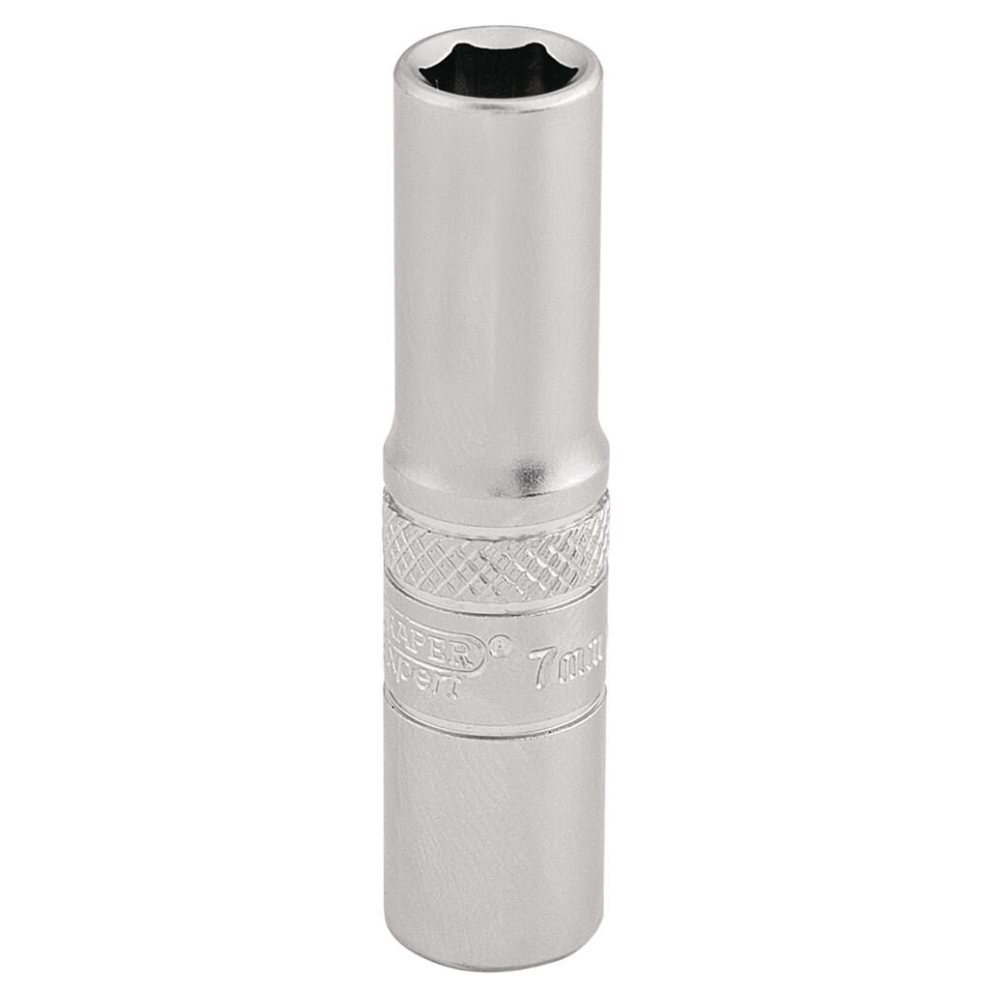 6 Point Deep Socket, 1/4"" Sq. Dr., 7mm