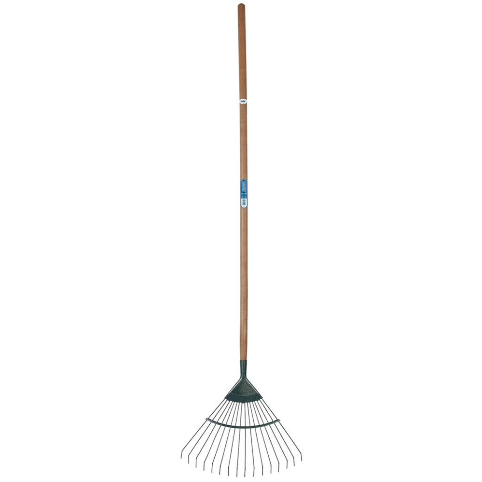 Carbon Steel Lawn Rake with Ash Handle
