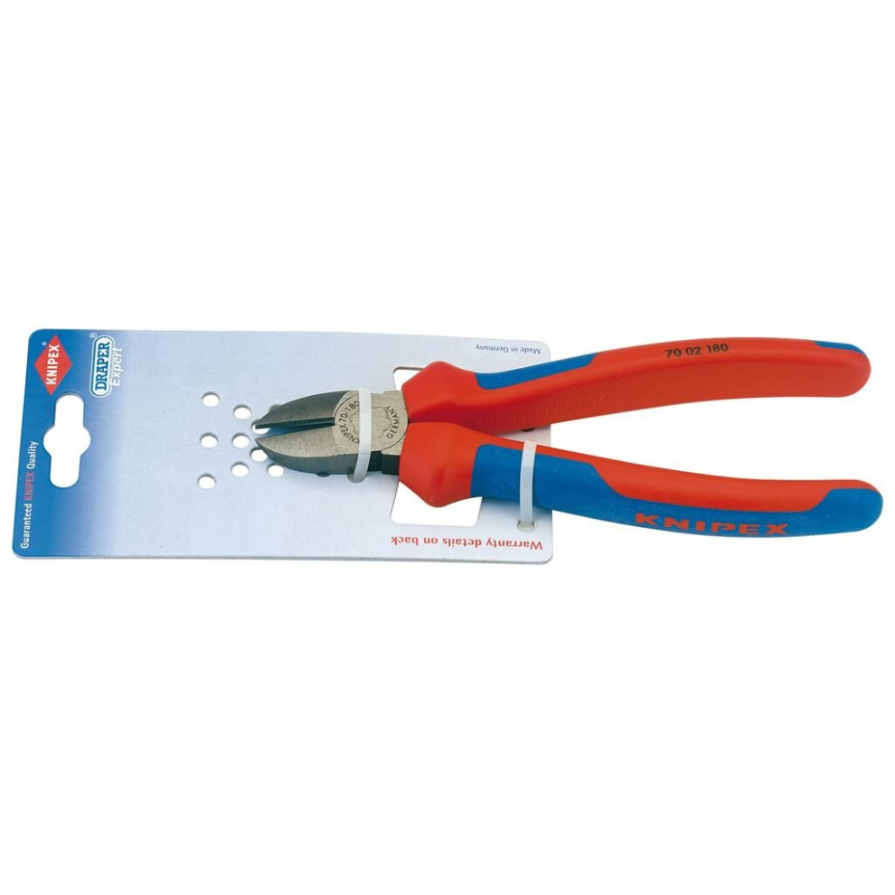 Knipex 70 02 180 Diagonal Side Cutter, 180Mm