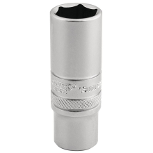 6 Point Deep Socket, 1/4"" Sq. Dr., 13mm