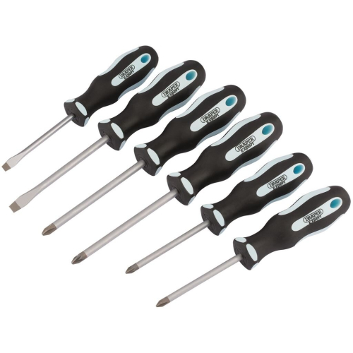 Draper Draper Expert Soft Grip Screwdriver Set (6 Piece)