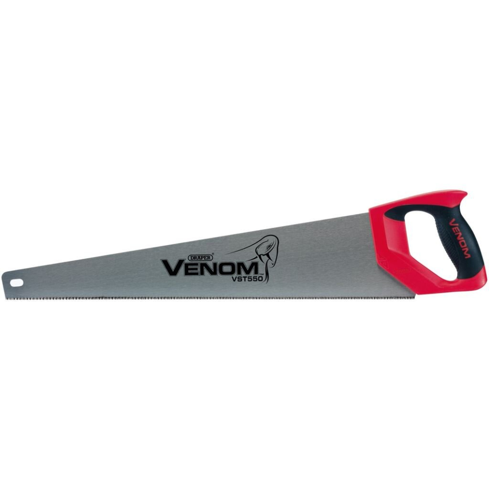 Draper Venom® Second Fix Triple Ground Handsaw, 550Mm, 11Tpi/12Ppi