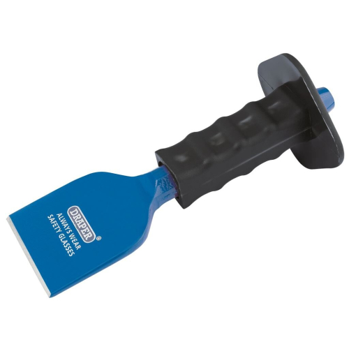 Draper Brick Bolster with Hand Guard, 225 x 75mm (Display Packed)