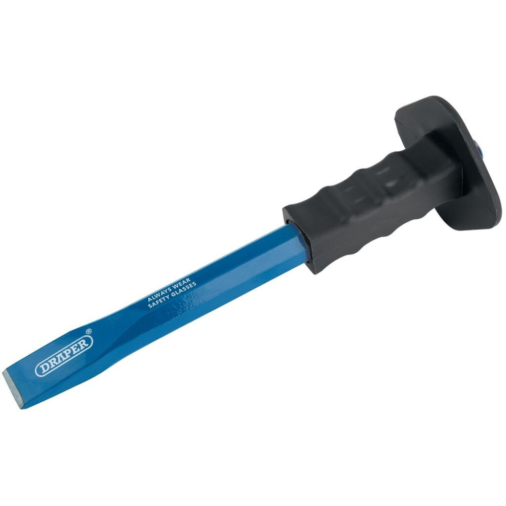 Draper Octagonal Shank Cold Chisel With Hand Guard, 25 X 300Mm (Display Packed)