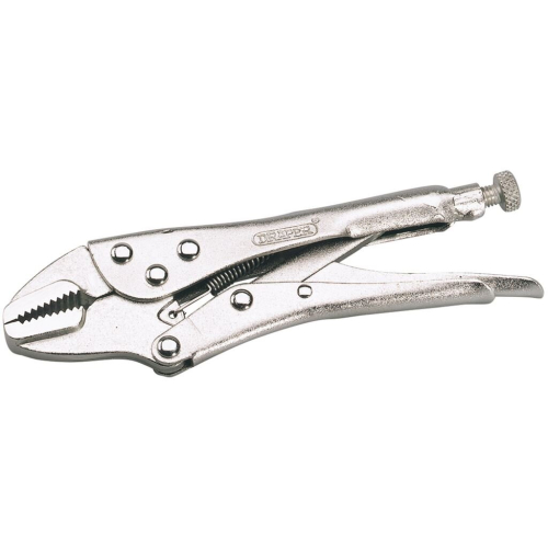 Draper Straight Jaw Self Grip Pliers, 190mm