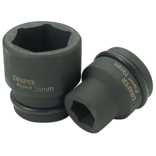 Draper HI-TORQ® 6 Point Impact Socket, 3/4"" Sq. Dr., 19mm