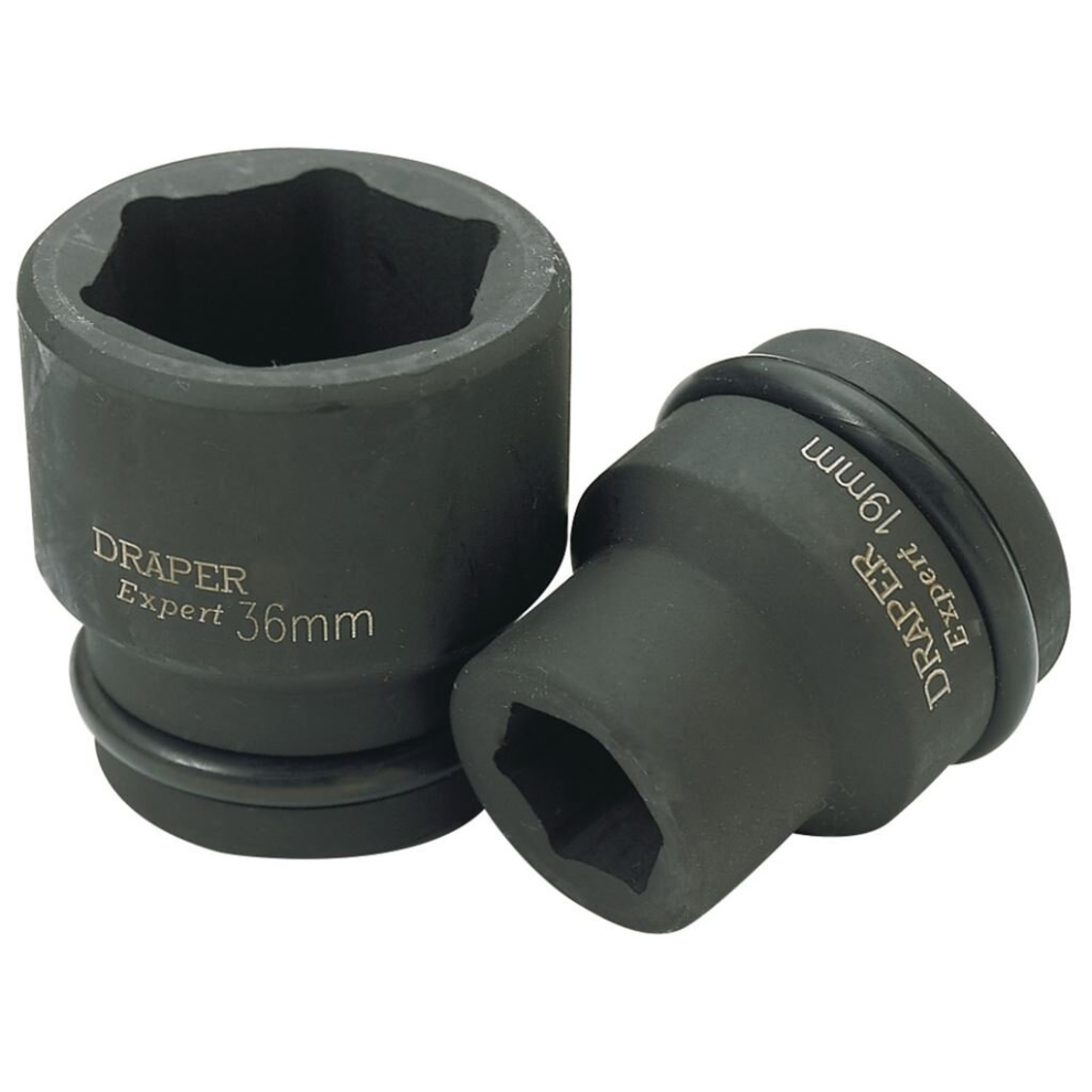 Draper Hi-Torq® 6 Point Impact Socket, 3/4"" Sq. Dr., 19Mm
