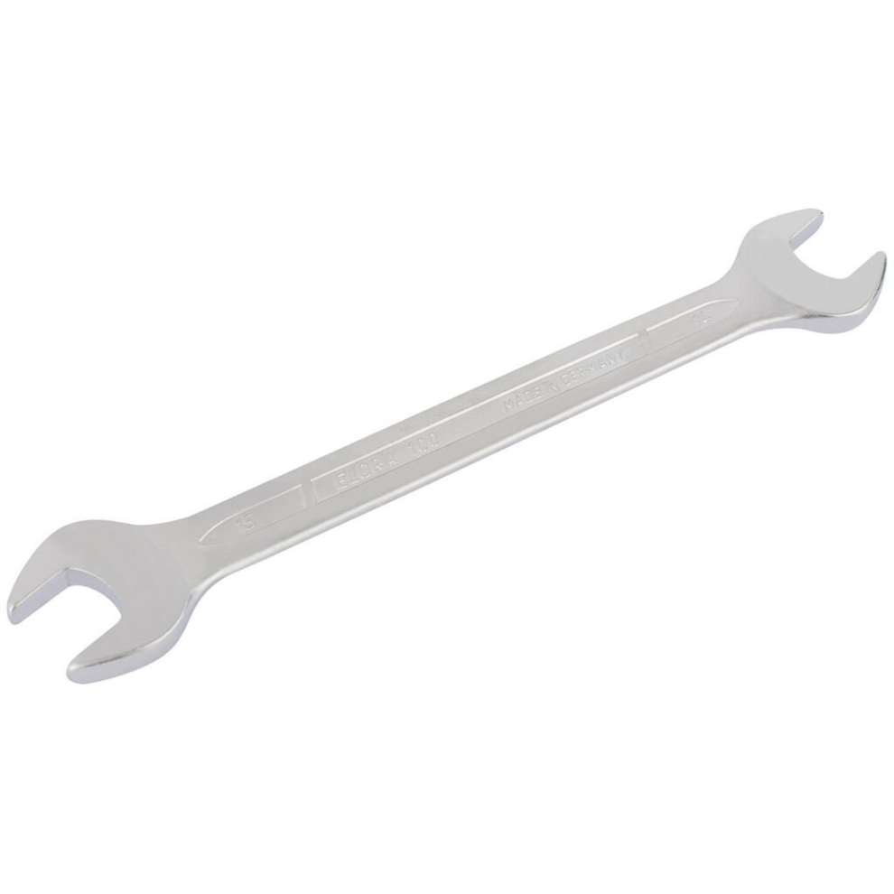 Elora Long Metric Double Open End Spanner, 14 x 15mm-image-OPC-PCGV7T-NEW