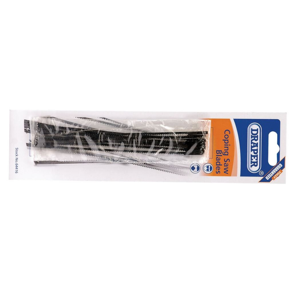 Coping Saw Blades for 64408 and 18052 Coping Saws, 15tpi (Pack of 10)