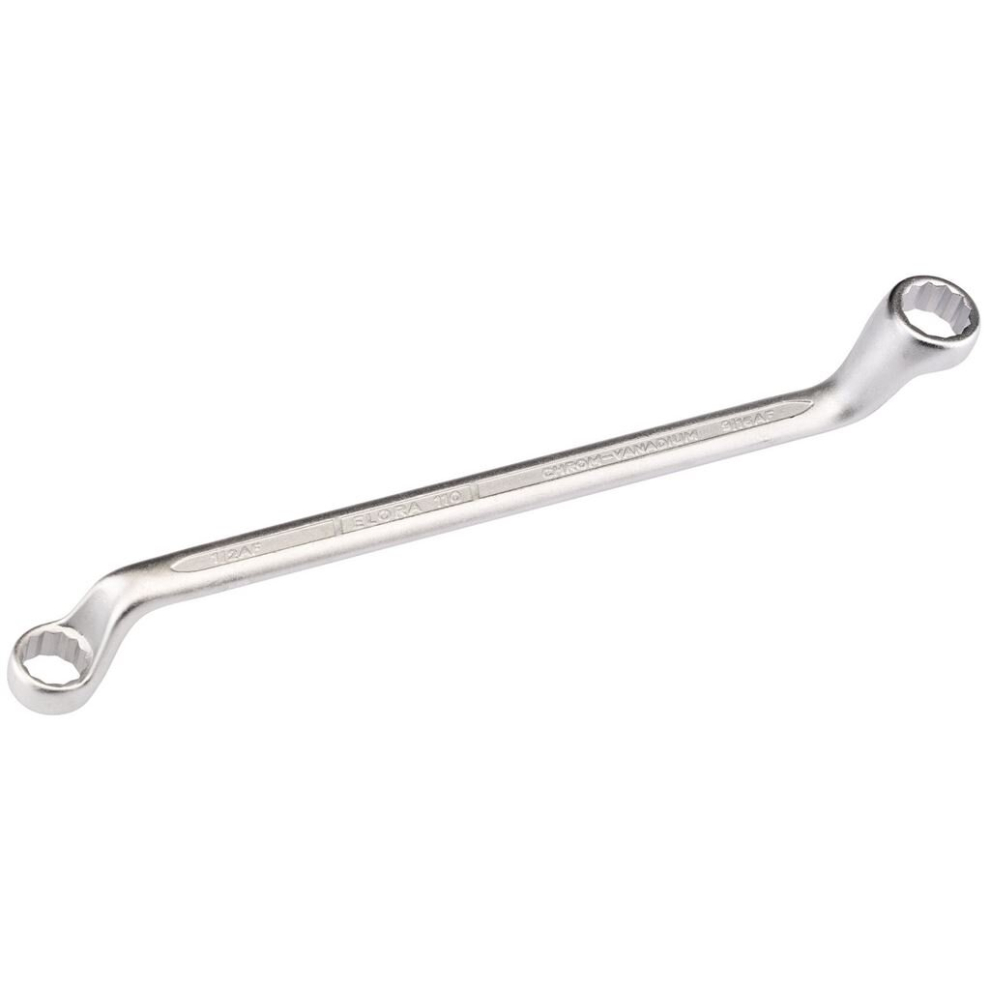 Elora Deep Crank Imperial Ring Spanner, 1.1/16 x 1.1/8